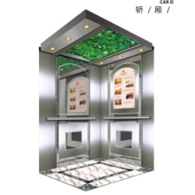 1250kg Machine Roomless Residential Elevator with Gearless